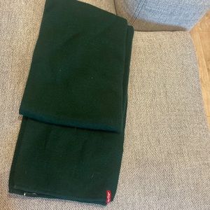 Dark green scarf